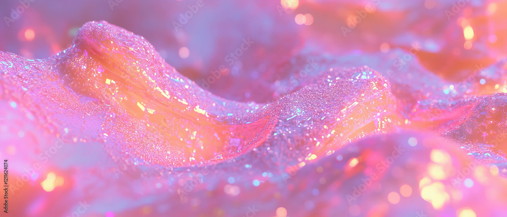 Fototapete Exploring abstract 3D data clusters for effective data analysis and visualization