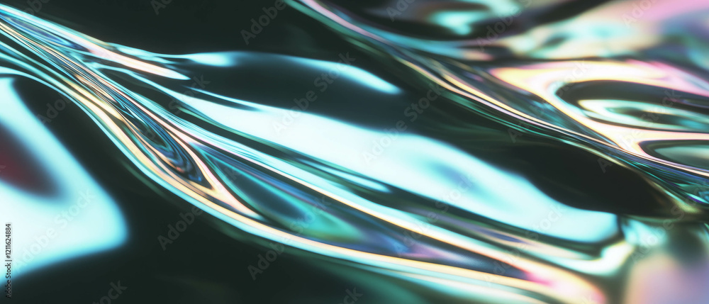 Poster 3D abstract background showcasing light and shadows for enhanced depth and dimension