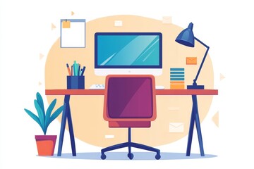 Virtual Telework Webinar And Learning Presentation Generative AI