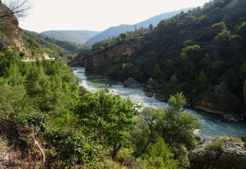 Paysage espagnol dans la province d'Huesca