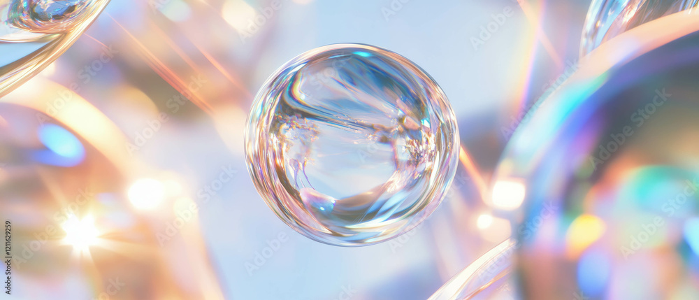 Poster liquid metal droplets create an abstract scene of merging forms with reflective surfaces