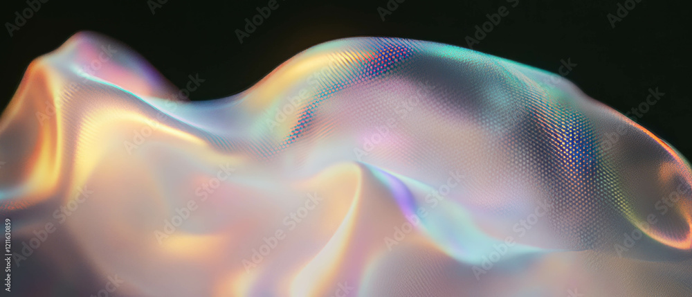Poster dynamic abstract smoke patterns with vibrant colors and modern art aesthetics