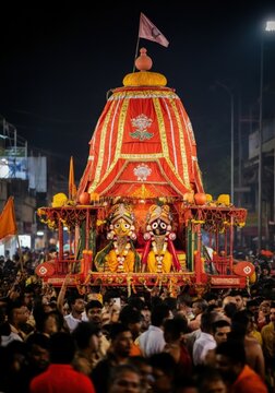 Indian festival Ratha Yatra of Lord Jagannath