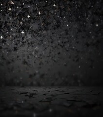 Dark abstract background with scattered stars, stars, cosmos