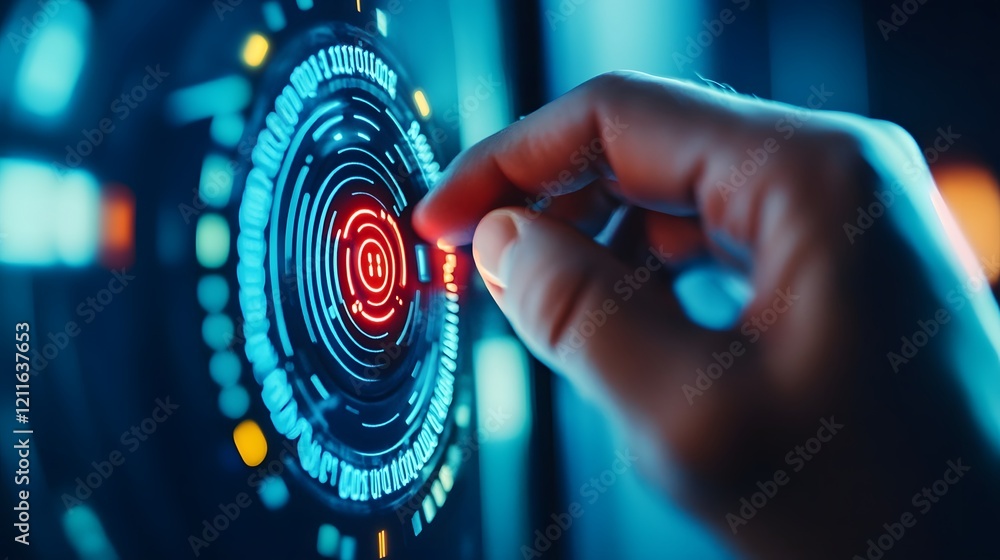 Poster biometric authentication for secure access to digital bank vault