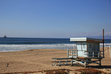 lifeguard hut on the beach