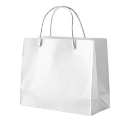 Plain White Bag for Packaging and Food Delivery
