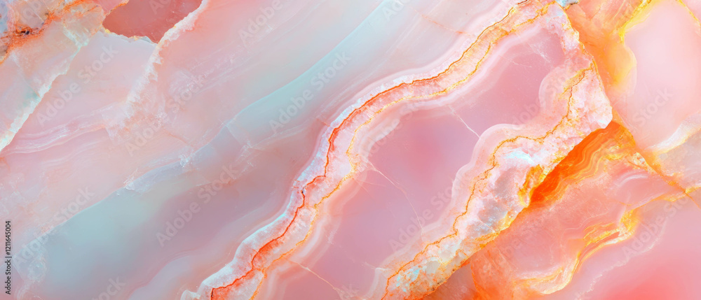 Poster elegant abstract background featuring baby pink onyx perfect for branding and design