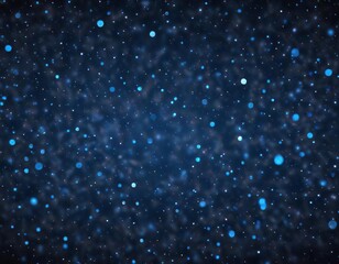 Fototapeta premium Digital blue dots background with scattered small circles of varying sizes, digital elements, abstract shapes, geometric pattern background.