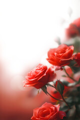 red roses