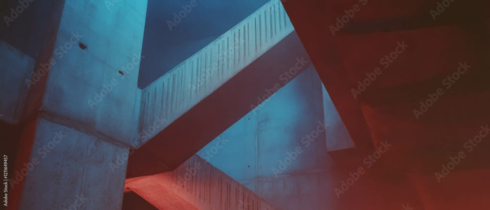 Poster Exploring urban textures with an abstract representation of concrete environments