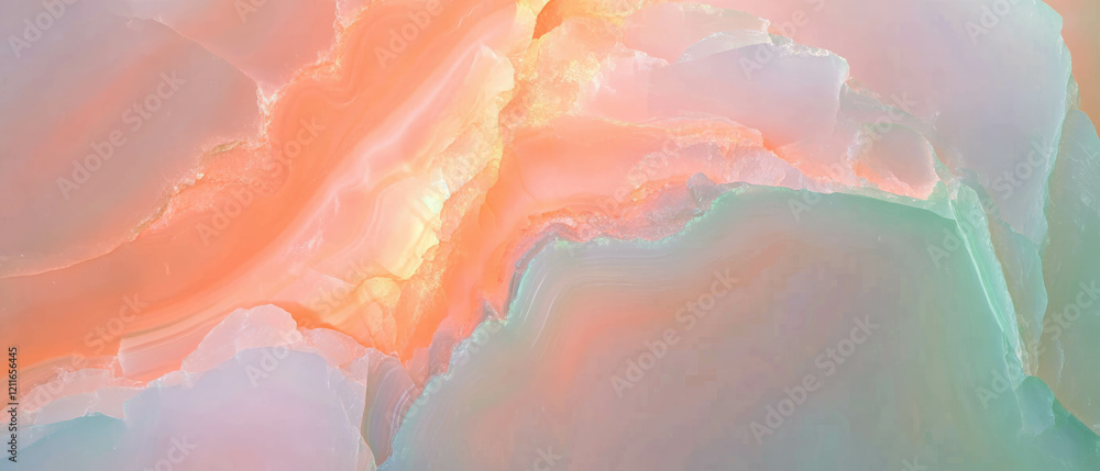 Aufkleber Beautiful gradient abstract background with onyx textures and smooth flowing design elements