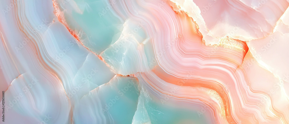 Aufkleber Abstract onyx background with shadow effects and dramatic empty space for design elements