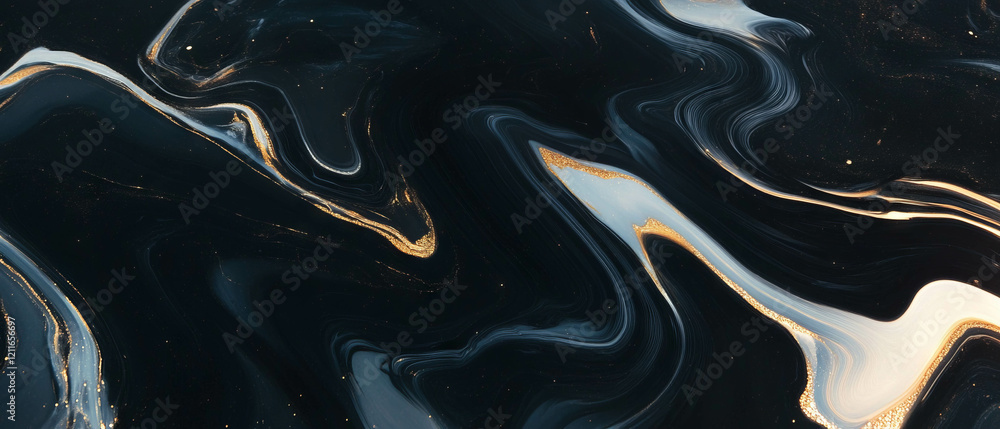 Poster Abstract onyx background with shadow effects for visual impact and design versatility
