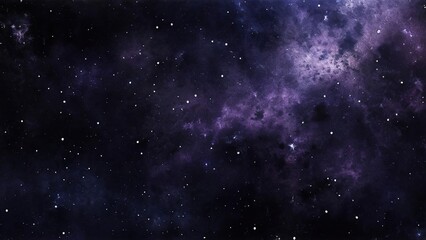 Obraz premium Cosmic Nebula Purple interstellar clouds, distant stars, space background, perfect for science fiction