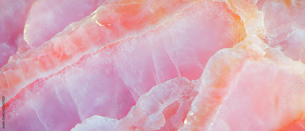 Aufkleber Elegant pale pink onyx abstract background with subtle design elements for creative projects