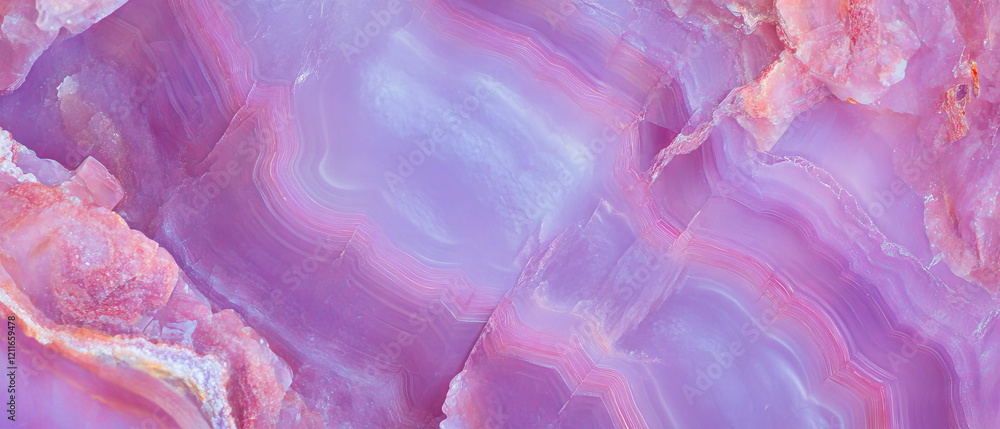 Poster Creative abstract background featuring purple onyx with a unique design element