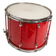 Obraz premium Red Marching Band Drum