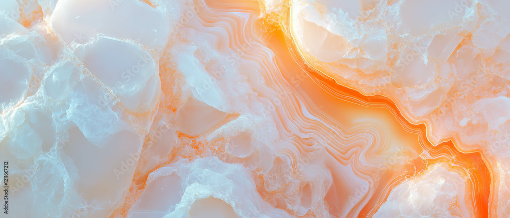 Poster Swirling onyx patterns create a dynamic abstract background with vibrant colors