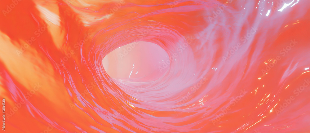 Poster Swirling onyx patterns create a vibrant focal point with dynamic energy throughout the space