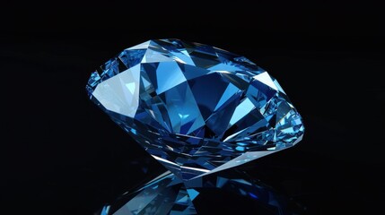 Blue Diamond Gemstone