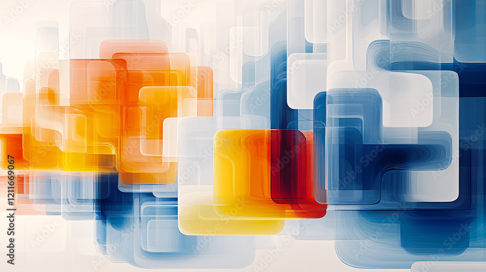 Poster colorful abstract background with vibrant hues and dynamic patterns for creative design projects