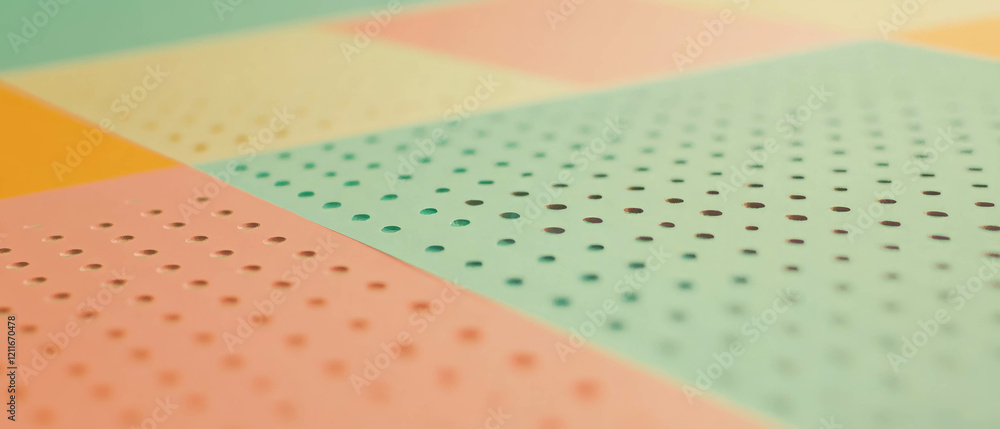 Aufkleber minimalist background with subtle dotted paper and a blank space for creative use