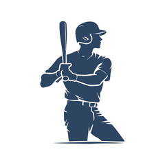  Baseball Player Silhouette Vector Design
