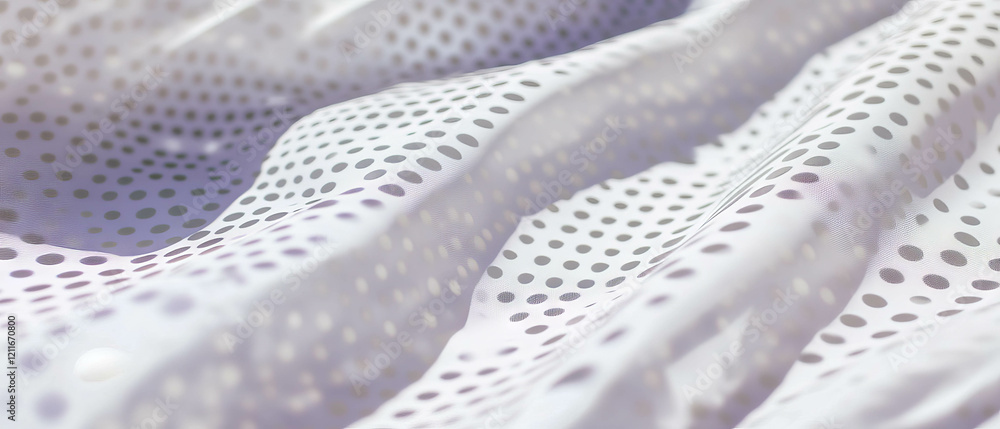 Poster background design with white dotted paper and gray dots for branding and marketing materials