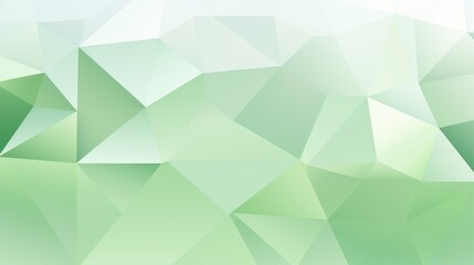 A soft green geometric background with triangular shapes, ideal for design and graphics.