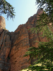 Les Mallos de Riglos en Espagne