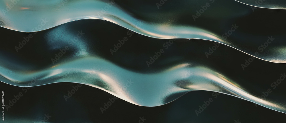 Poster Exploring the smooth surface and layered texture of aluminum composite panels