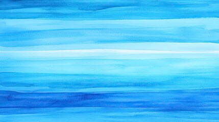 Obraz premium Soft blue watercolor idea. A vibrant watercolor background in soothing shades of blue and white.