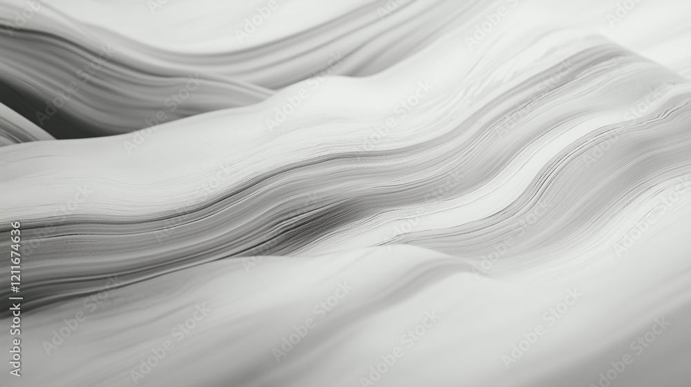 Poster marble surface with veins of white and gray creating unique flowing patterns.