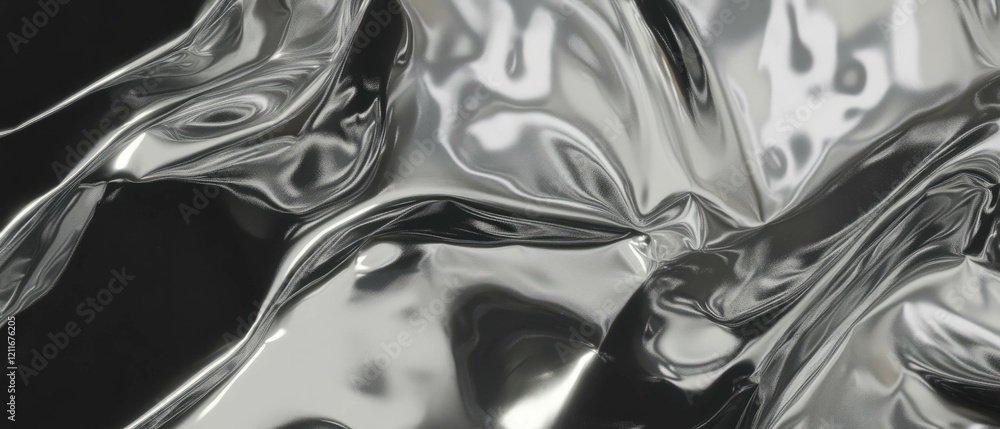 Poster texture of aluminum showing chemical milling with smooth finish and precise shaping