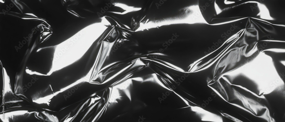 Poster texture of chemically milled aluminum showcasing precise shaping and smooth finish