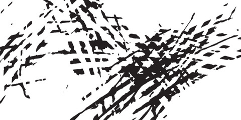 Abstract grunge black and white distressed texture background, Retro distressed grunge textures collection