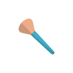 Makeup brush set icon with a stylish arrangement of brushes, ideal for branding, beauty product packaging, and digital aesthetics