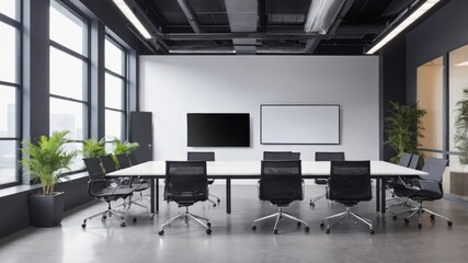 Open Space Grey Office