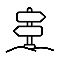 sign outline style