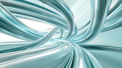 Obraz premium A conceptual image showing overlapping layers of data streams and security algorithms in a futuristic design
