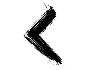 Abstract Black and White Chevron Arrow Graphic Design