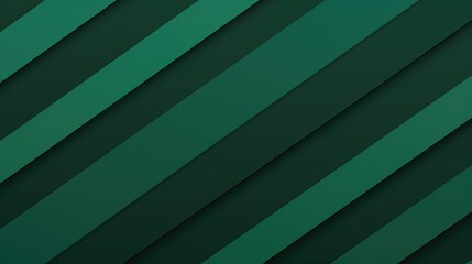 Obraz premium Abstract green diagonal lines creating a modern, minimalist background.