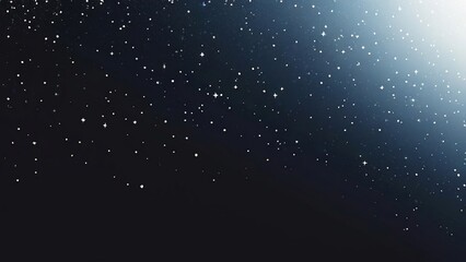 Obraz premium Sparkling night sky, cosmic dust, light beam, galaxy background, ideal for website or app design