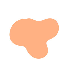 Abstract blob shape
