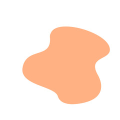 Abstract blob shape