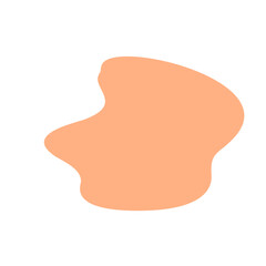 Abstract blob shape