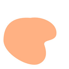 Abstract blob shape