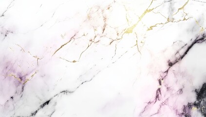 Fototapeta premium Opulent Elegance: Golden Veins on Marble Canvas