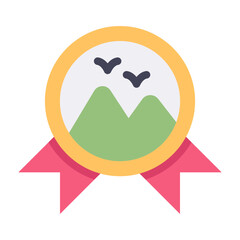 travel recommendation flat style